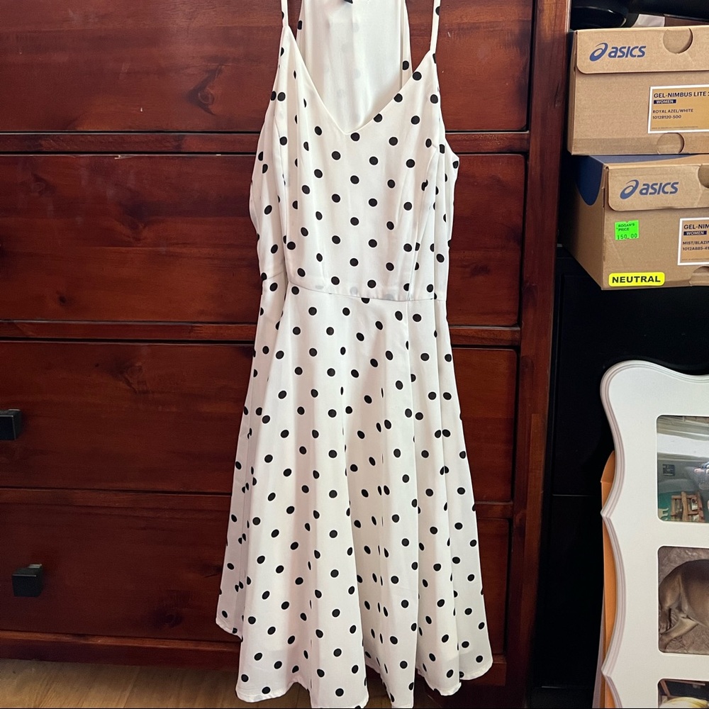 Express size 0 polka dot dress